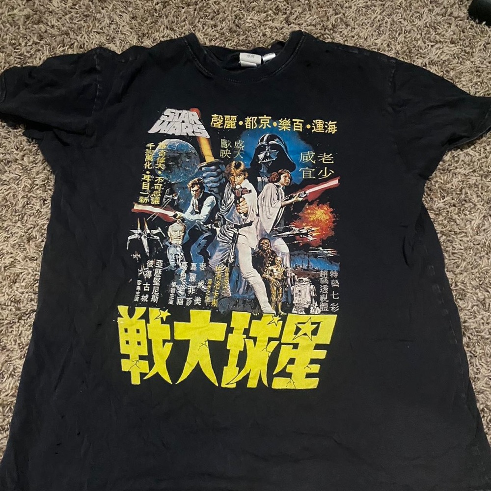 Star Wars H&M Tee size small